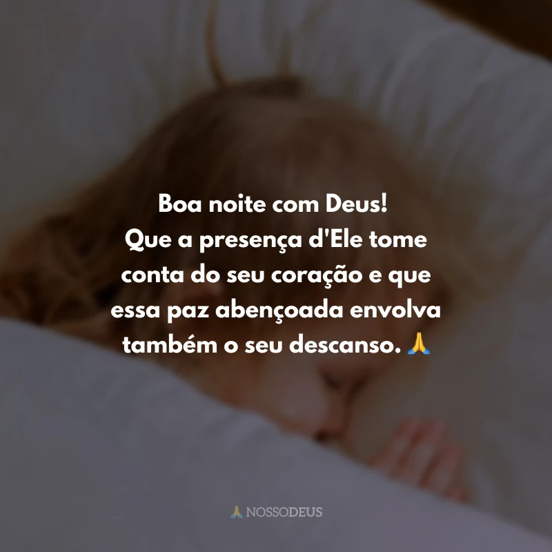 55 frases de boa noite com Deus que abençoam seu descanso